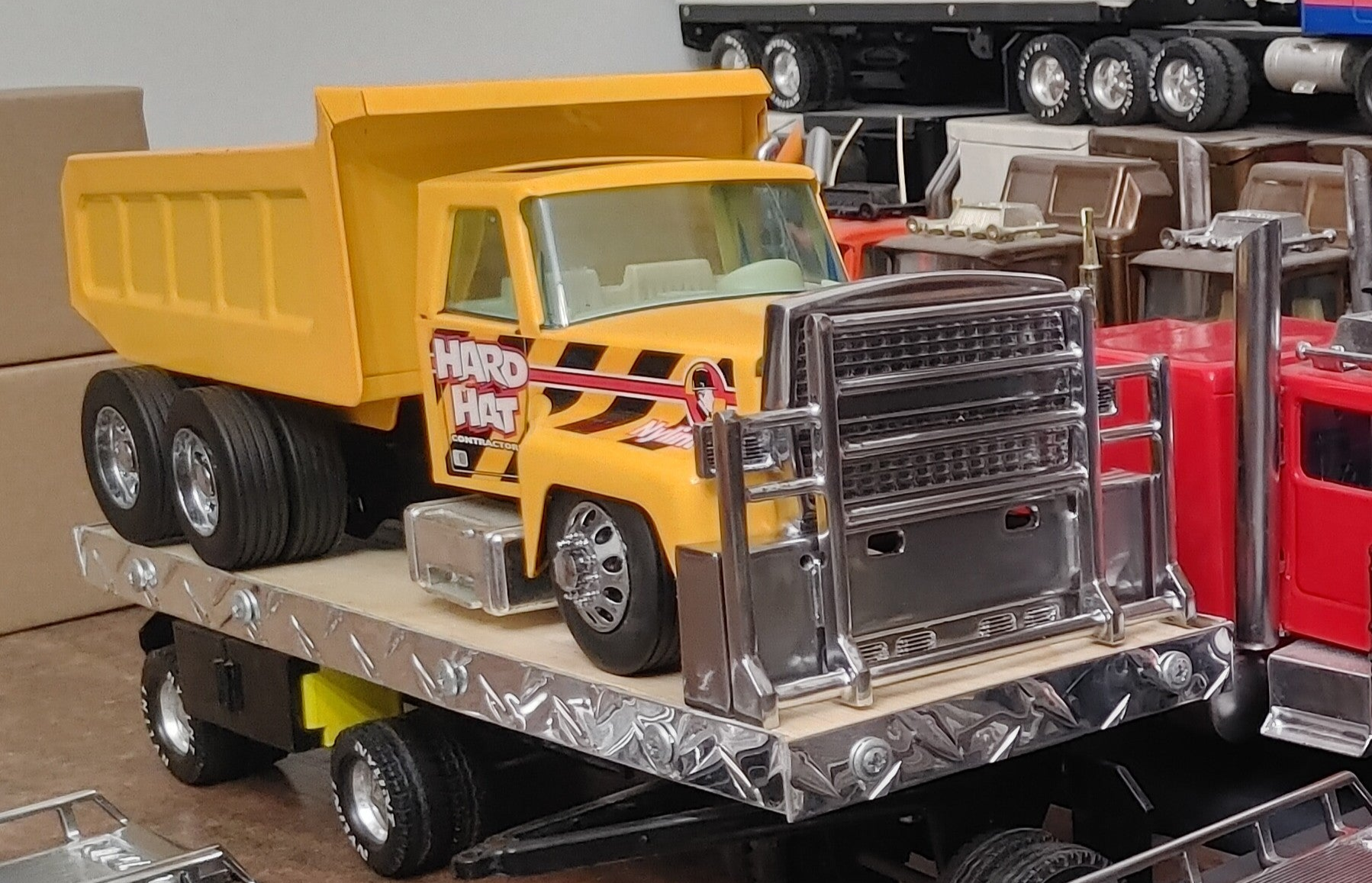 NYLINT L9000 WRECKER/DUMP Grill - Original/Texas/Bush-Bumper