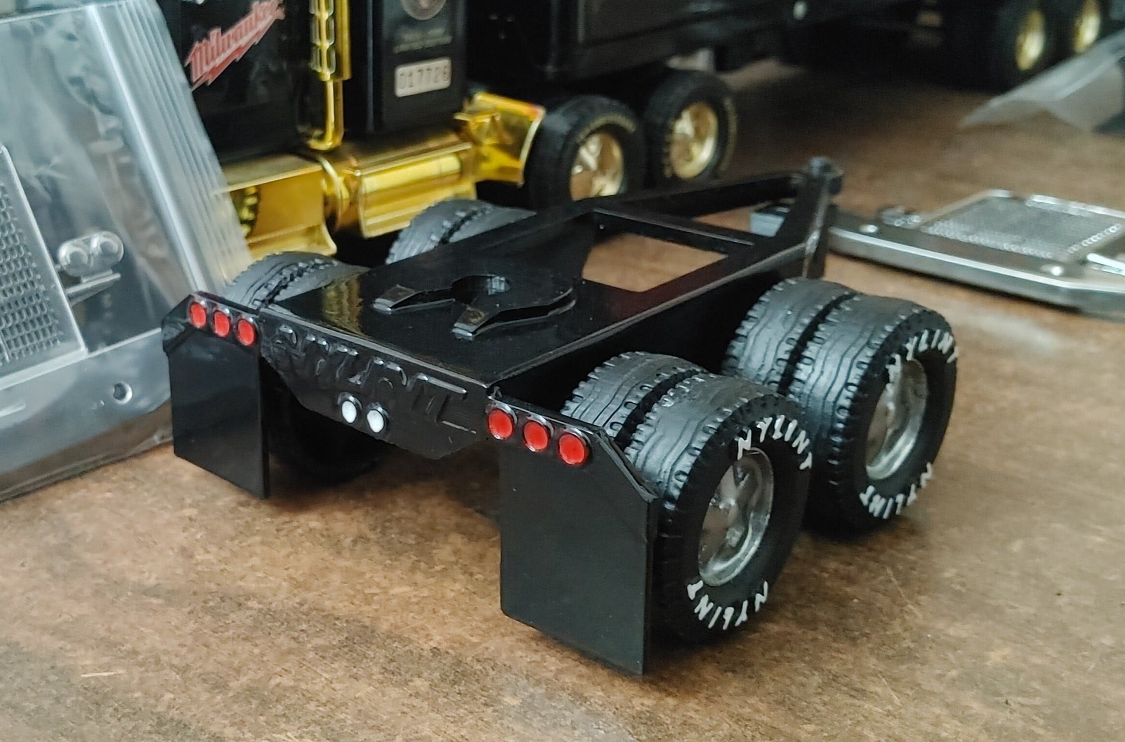 NYLINT ブリキ　トレーラー NYLINT ブリキ トレーラー Nylint Toys Steel Tractor Trailer
