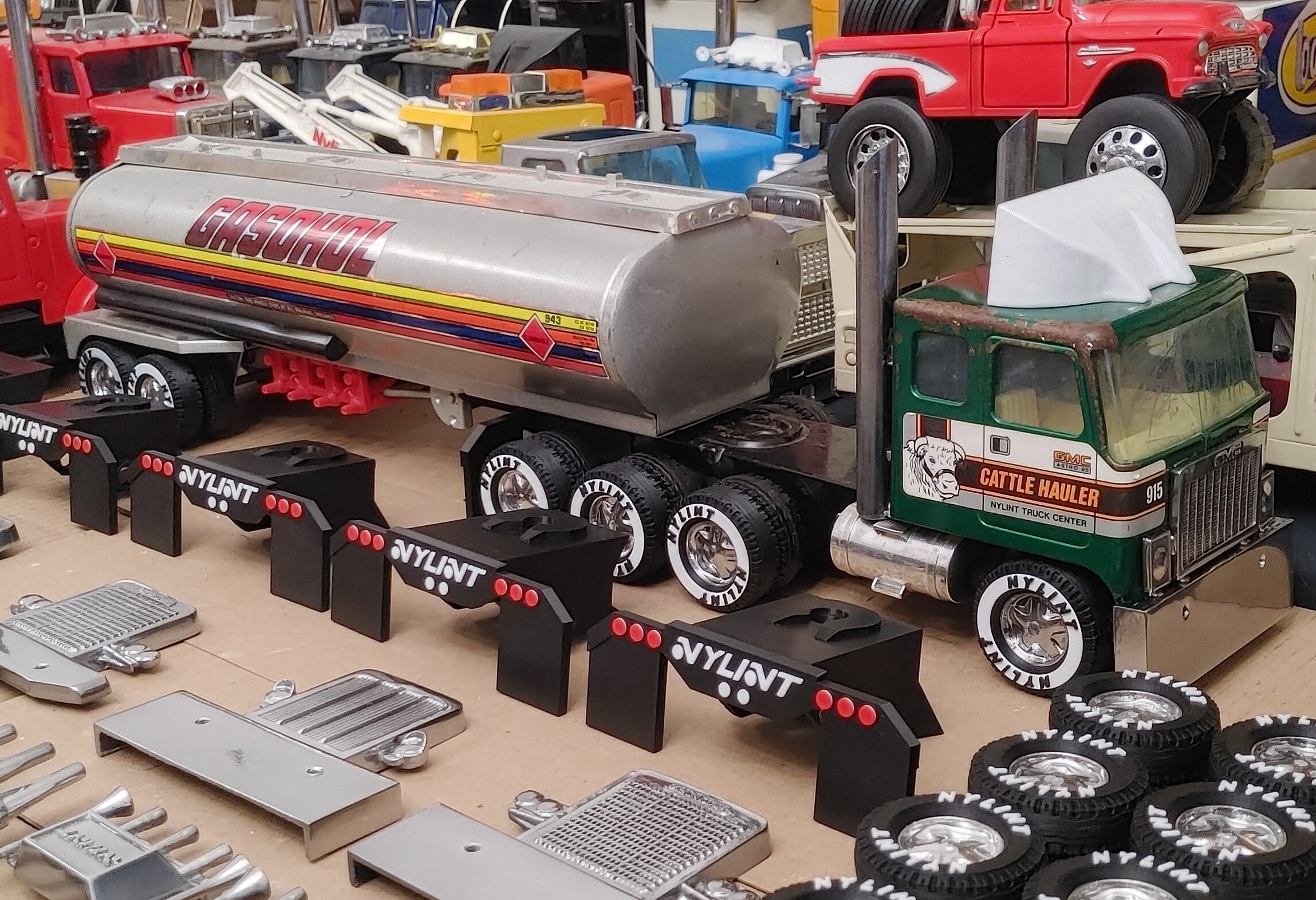 NYLINT Tri-Drive Attachment (SNAP-ON) [ SCALE: 1/18 ] – Nylint Parts