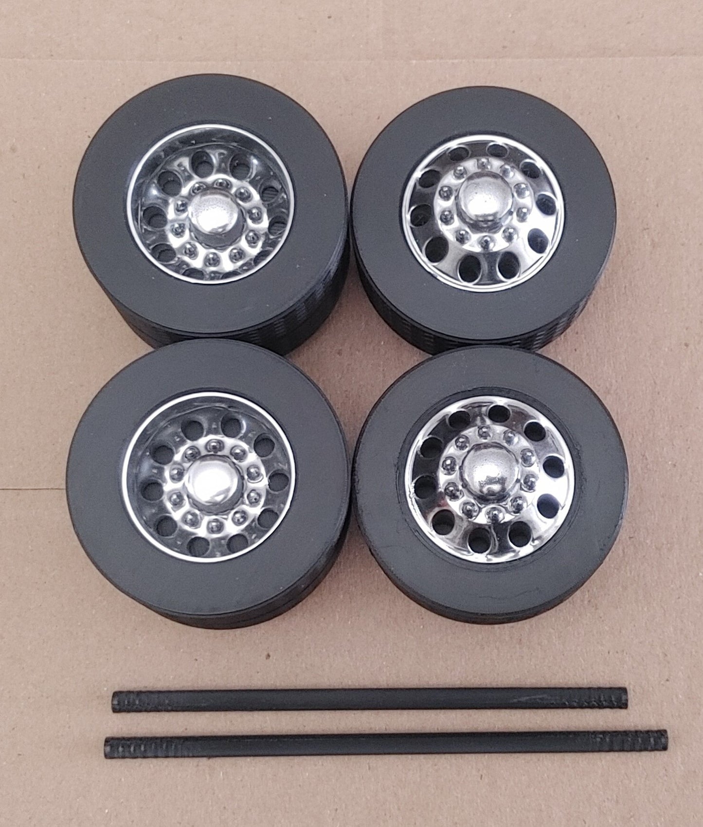 NYLINT L9000 Dually Bud Wheels [ SCALE: 1/12 ]