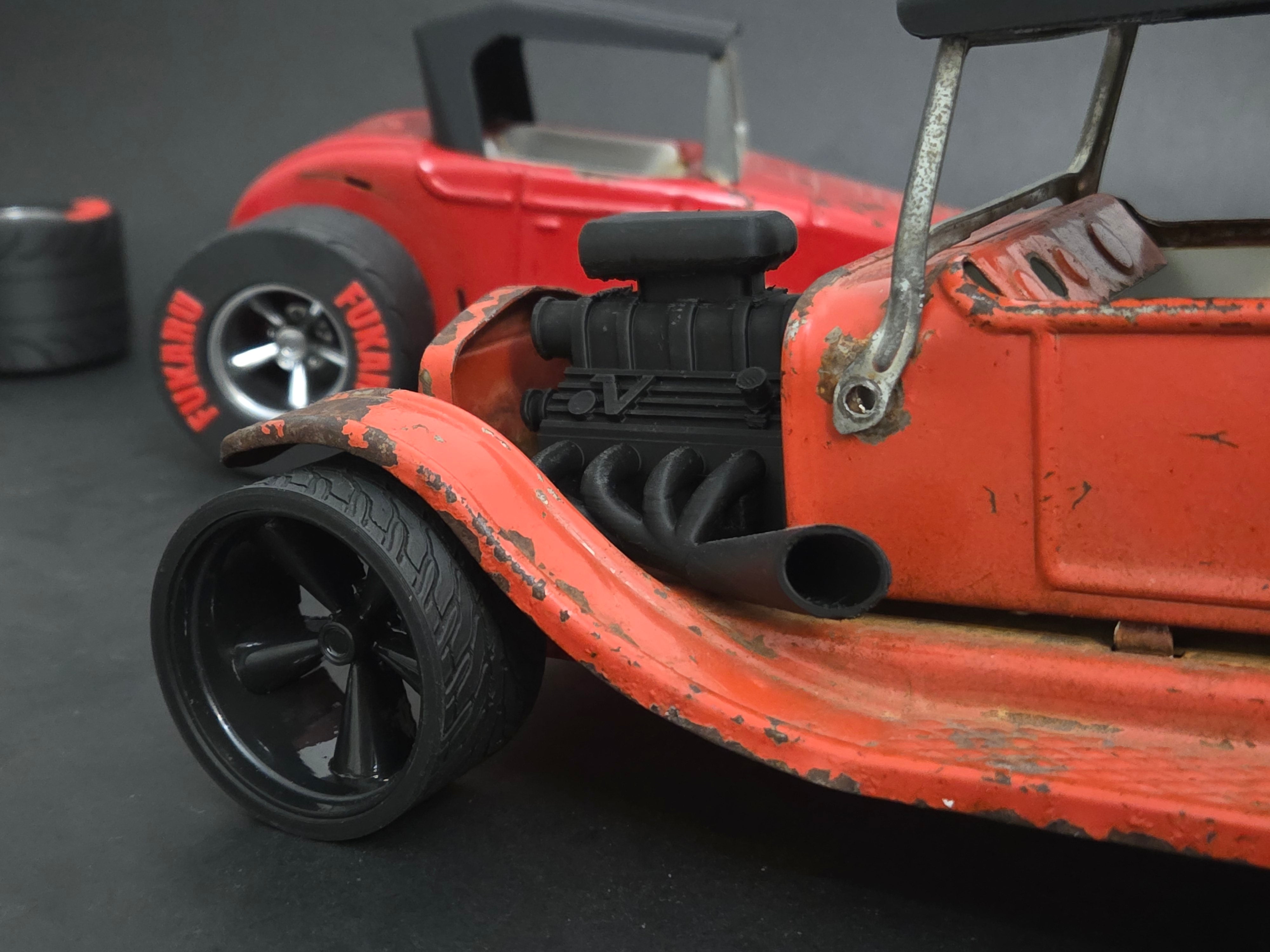 NYLINT TIN LIZZY/ROADSTER ENGINES - Original/Custom Style [ SCALE