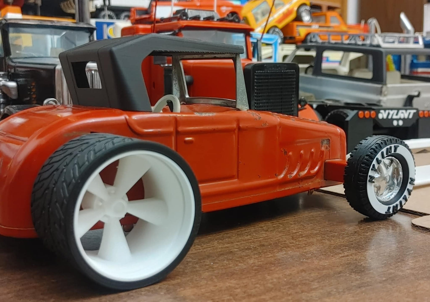 NYLINT FORD HOT ROD ROADSTER TOP (SNAP-ON) [ SCALE: 1/12 ]