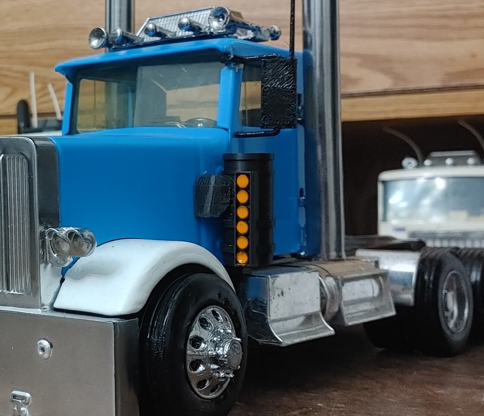 Semi Truck Air Cleaner 3d mon